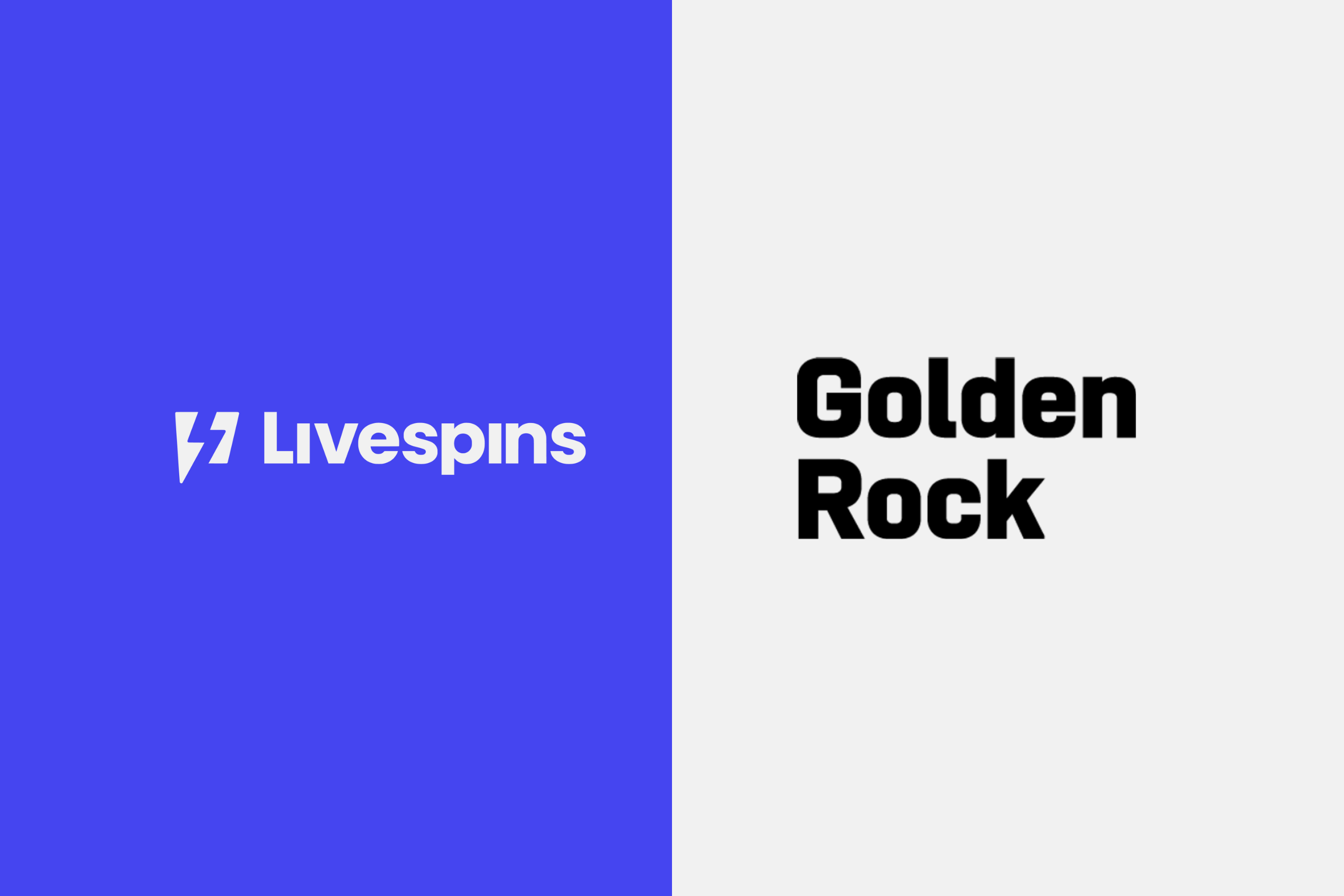 Gold standard: Livespins joins forces with Golden Rock